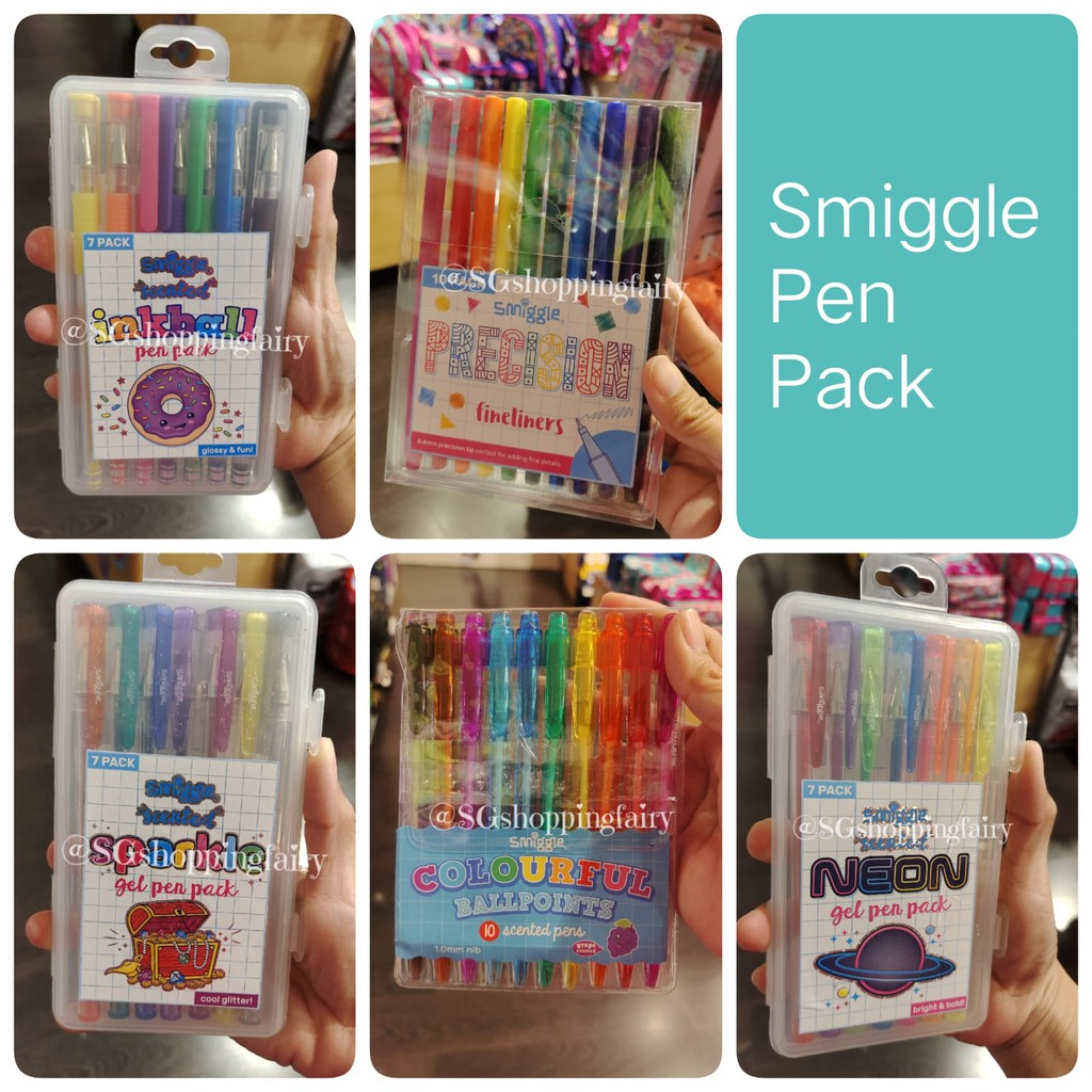 

READY STOCK - Smiggle ORIGINAL Assorted Pen Pack Termurah!!Pulpen Set