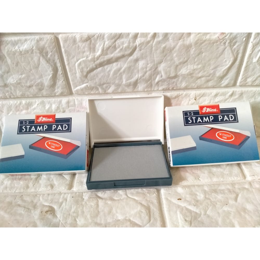 

bantalan stempel tinta permanen shiny s-2 dry
