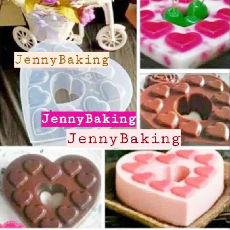 Cetakan Puding Karakter Love