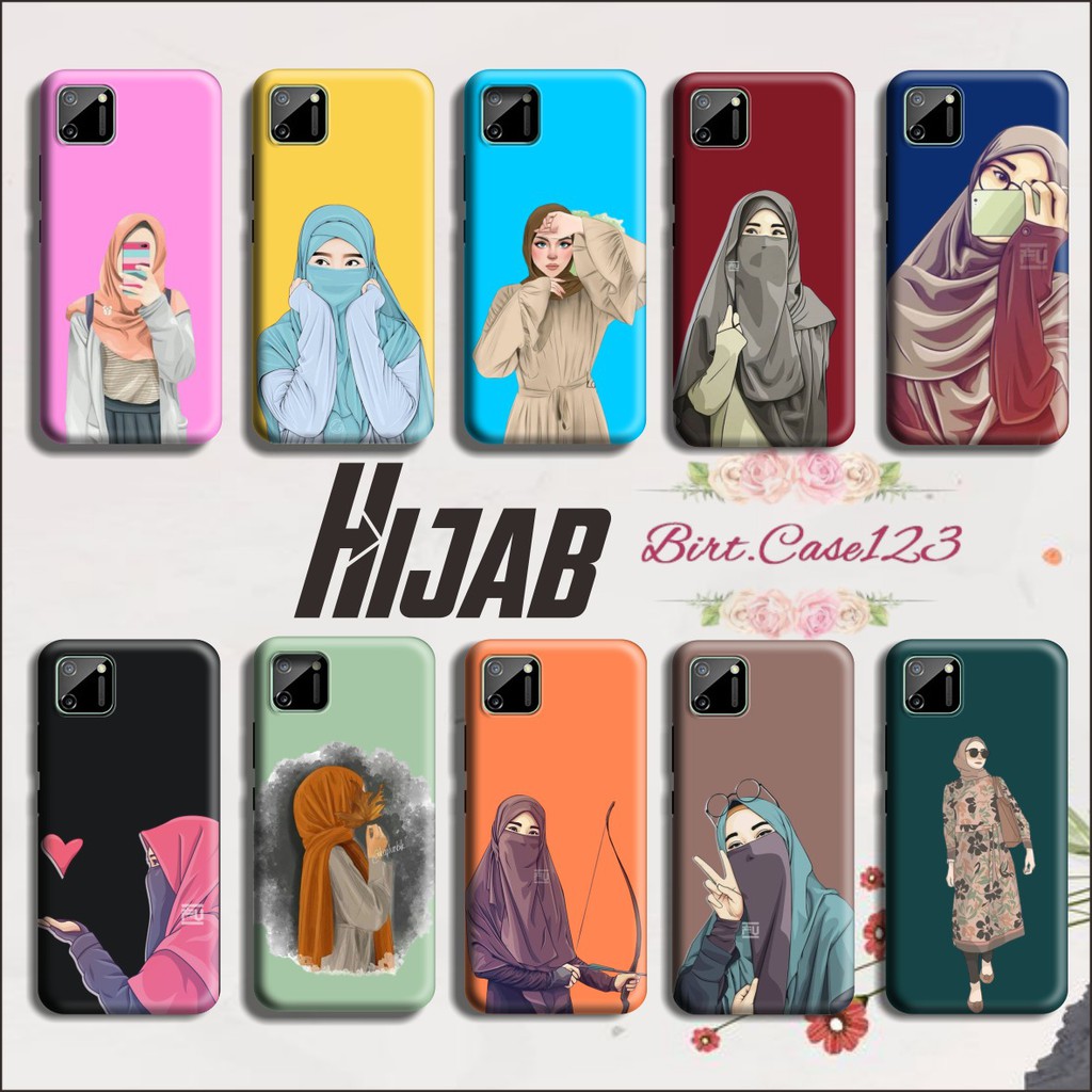 softcase HIJAB Oppo A3s A1k A5 A9 2020 A7 F9 A5s A31 A52 A92 A37 A53 A83 F1s F11 Pro Reno 2 BC1223