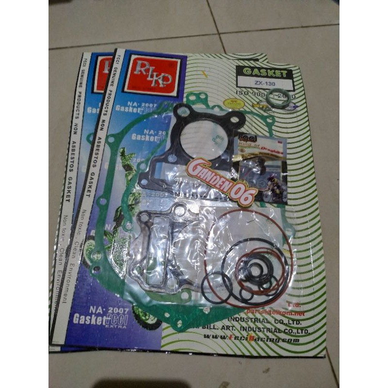 PAKING FULL SET FULSET PACK MESIN KAWASAKI KAZE 130 ZX130 ZX-130