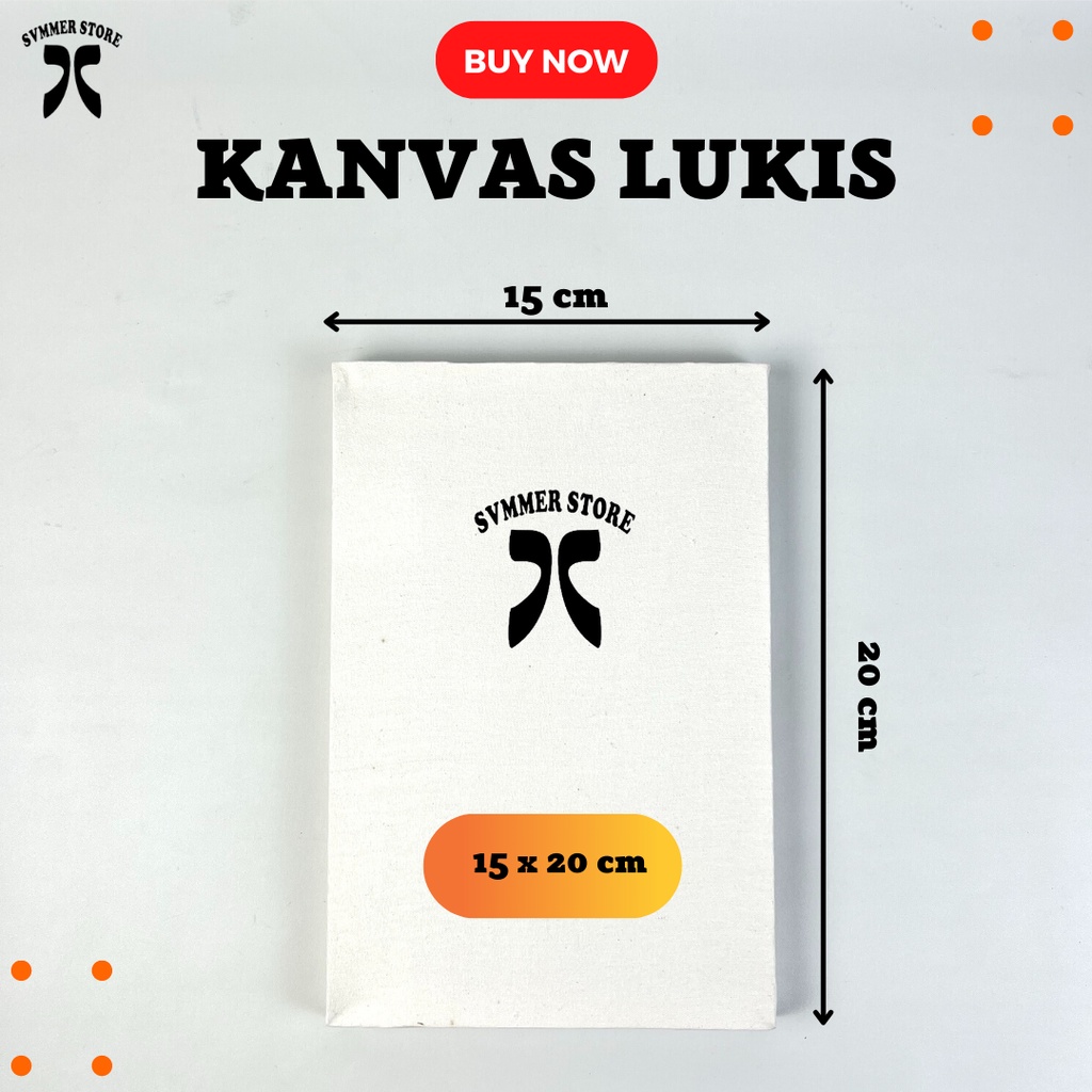 

Kanvas Lukis 20 x 15 cm Canvas Board 20x25 cm Melukis Gambar Anak Sekolah