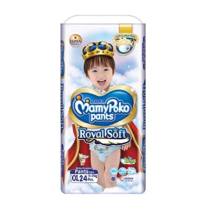 mamy poko pants royal soft L34. BOYS/GIRLS / XL30. BOYS/GIRLS / XXL24. BOYS/GIRLS