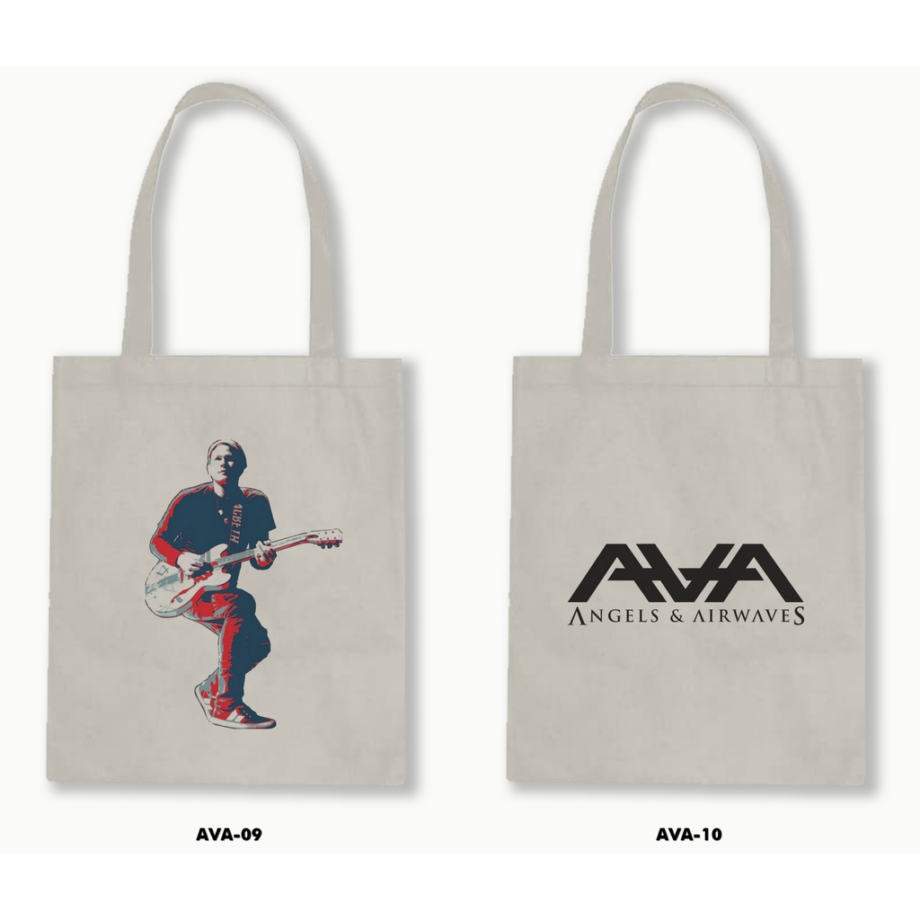 TOTE BAG BLACU - ANGELS AND AIRWAVES