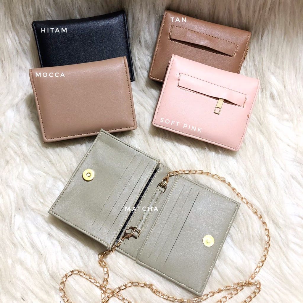 Dompet Wanita Selempang | Dompet Wanita Sling bag | Dompet Lipat Kartu CESLA