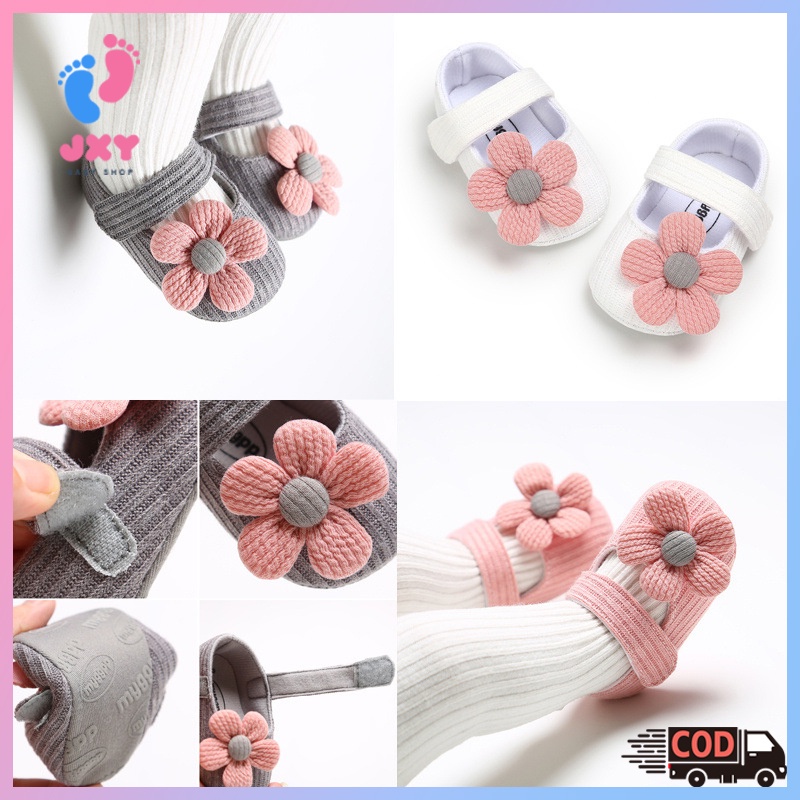 Sepatu anak bayi import/Sepatu bunga/Sepatu bunga bayi/Sepatu anak balita L253