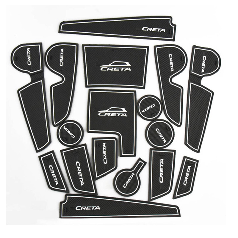 Pad Karet Anti Slip Untuk Hyundai Creta IX25 2017 2018 2019 2020 2016