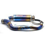 KNALPOT HOGO GP FULL PELANGI STAINLESS AEROX