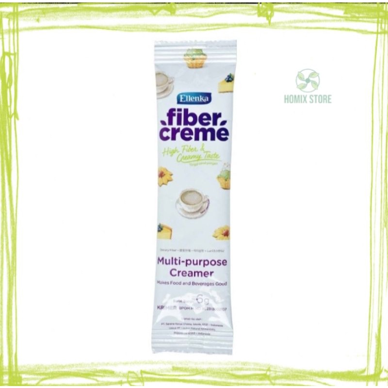

KRIMER KOPI COFFEE CREAMER ELLENKA FIBERCREME CREAMER 6gr