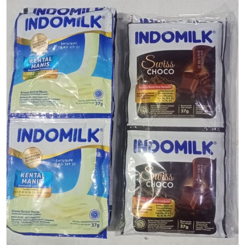 

Indomilk Sacet isi 6 @37g