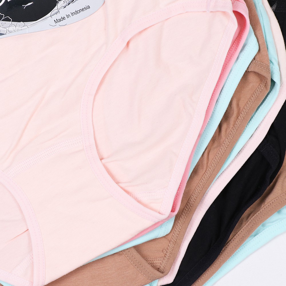 Scelta - 3Pcs Basic Panty Celana Dalam Wanita Midi Cd Sc 428 3S thumbnail 3