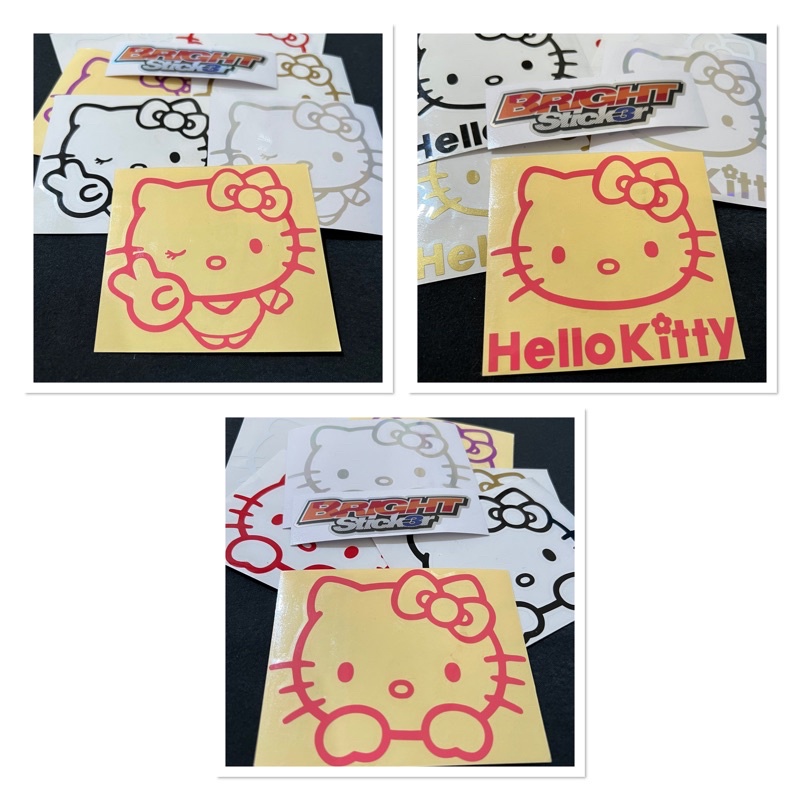 STICKER HELLO KITTY STICKER MOBIL STICKER MOTOR STICKER LAPTOP CUTTING