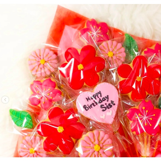 

Bouquet Cookies