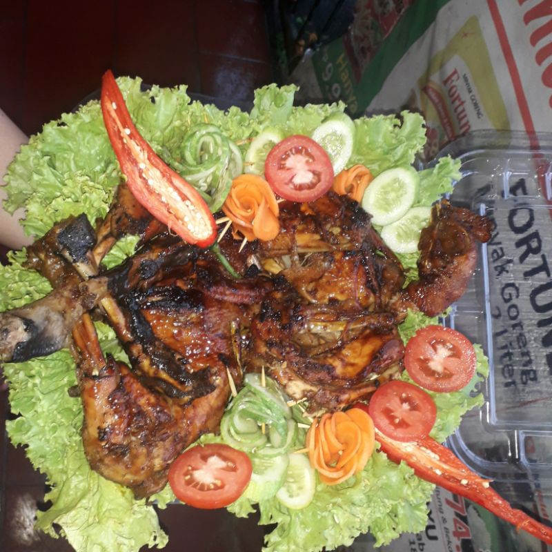 

ayam bakar bekakak