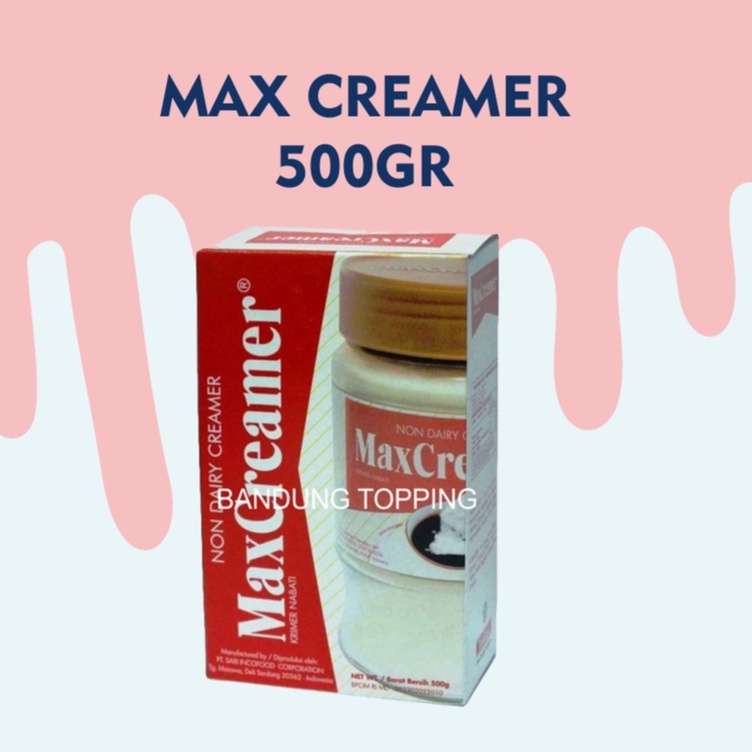 Max Creamer Non Dairy Creamer 500gr