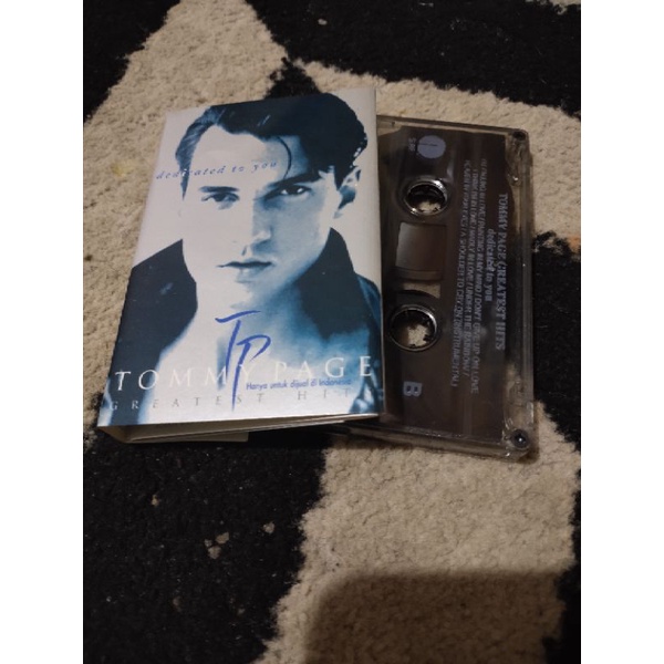 kaset pita tommy page / dedicated to you g. hits