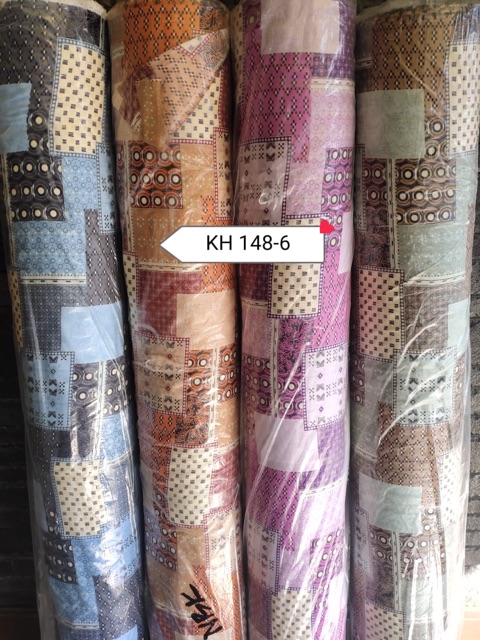 Kain Rayon Seri Motif Bunga Roll Seri 1 Roll Shopee Indonesia