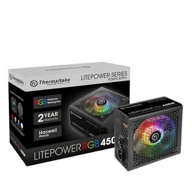 Power Supply Thermaltake LITEPOWER RGB 450W - LITE POWER SERIES 450 WATT