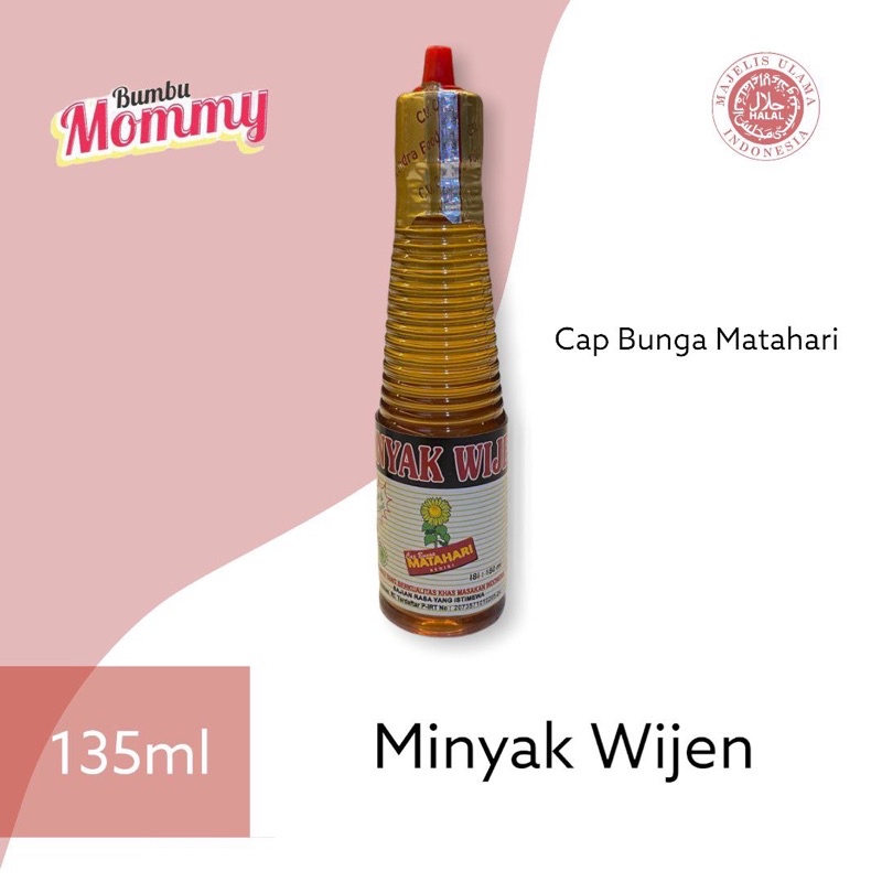 

Minyak Wijen Halal Cap Bunga Matahari (135ML)