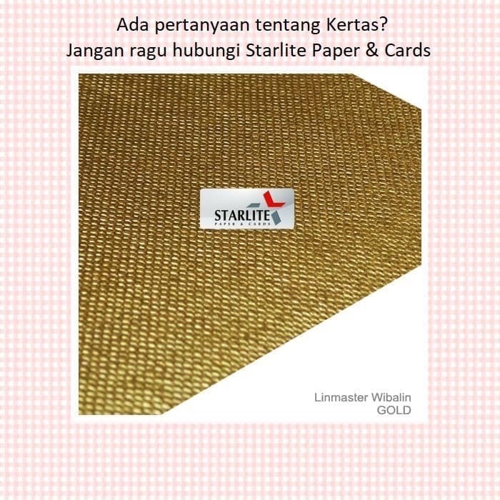 

Kertas Covering Paper WIBALIN GOLD