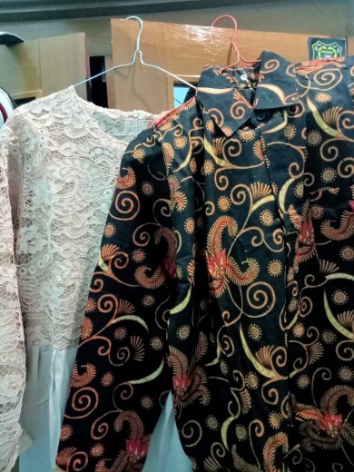 Couple Gamis Brokat Sarwendah Seragam Keluarga Lamaran Tunangan Nikahan