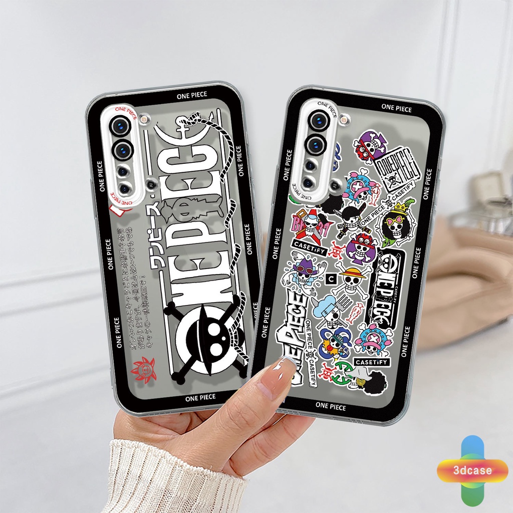 Case HP Realme C11 2021 C21Y C31 C35 C15 C21 C25 C20 C3 C12 C2 C25S 5S 5 5S 5i C17 7i C1 C25Y C2 C3i 6i C20A realme Narzo 20 10 10A 20A 30A A7 A5S A15 A16 Y12 Y20 Y15S A03 Cartoon One Piece Transparent Case