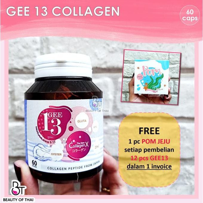 New01 Gee 13 | Gee13 The New Collagen X Bg Lab 100% Original Thailand