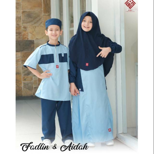 GAMIS KOKO TOYOBO COUPLE GAD AIDAH SERIES 3-13 TAHUN ORIGINAL ANV