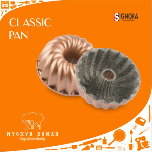 Signora Classic Pan/Loyang kue/Loyang sultan signora