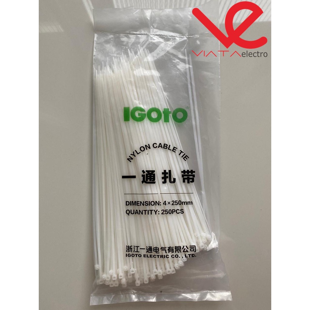 KABEL TIE 25cm 4 X 250mm ISI 250 Pcs, CABLE TIES 4x250 CABLE TIE 4x250mm