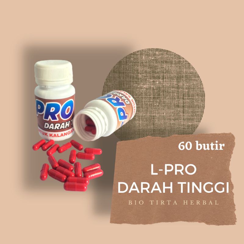 Kapsul Darah tinggi 60kapsul bio th