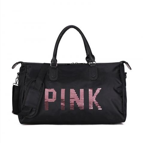 GT 1898  RISCE TAS HAND BAG FASHION TULISAN PINK IMPORT WANITA CEWEK PEREMPUAN JAKARTA BATAM BLINK-BLINK