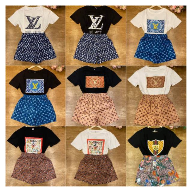 Set kaos import/disney gucci/kaos import/ld100