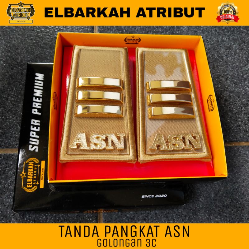 PANGKAT ASN 3A/3B/3C / PANGKAT ASN LOGAM+AKRILIK