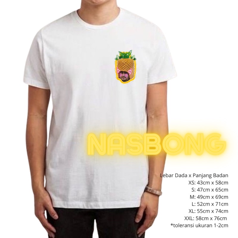 CLEARANCE  kaos Tshirt oppa nassar kiyowo nassbong nasbong