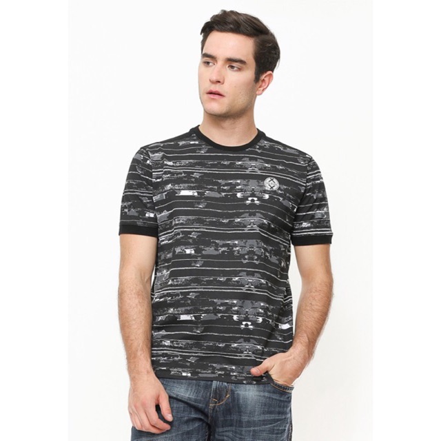 KAOS FASHION REGULER FIT LGS BLACK