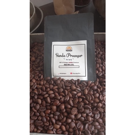 

kopi SUNDA PREANGER HONEY/ kopi item sunda preanger / ciwidey bandung / 200g / arabica