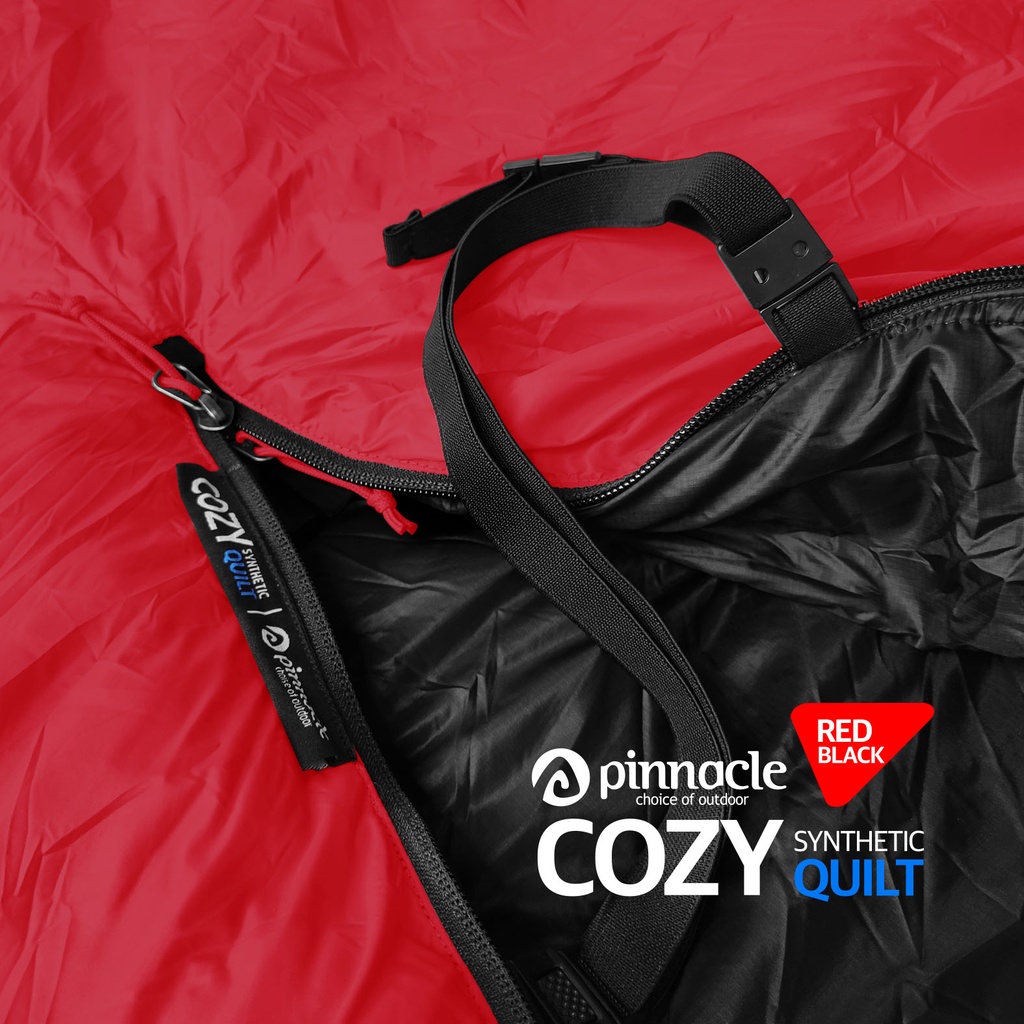 Pinnacle COZY Synthetic Quilt - Red