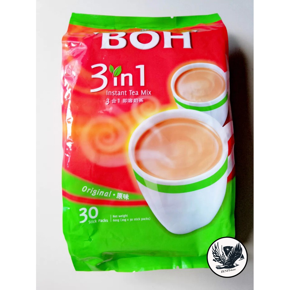 

teh tarik Malaysia BOH 3IN1 INSTANT TEA MIX ORIGINAL