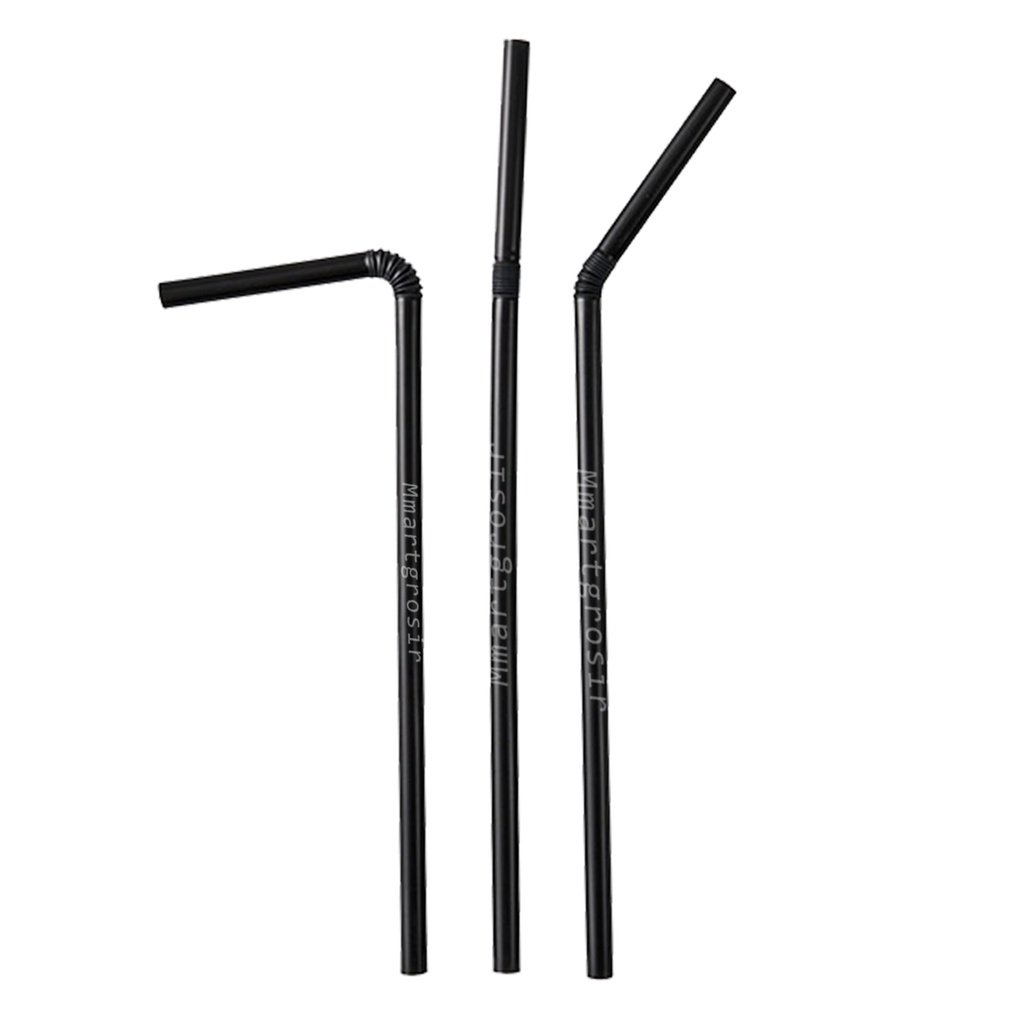 Sedotan Flesksibel / Sedotan / Sedotan Plastik / Sedotan / Alat minum / isi 50 pcs