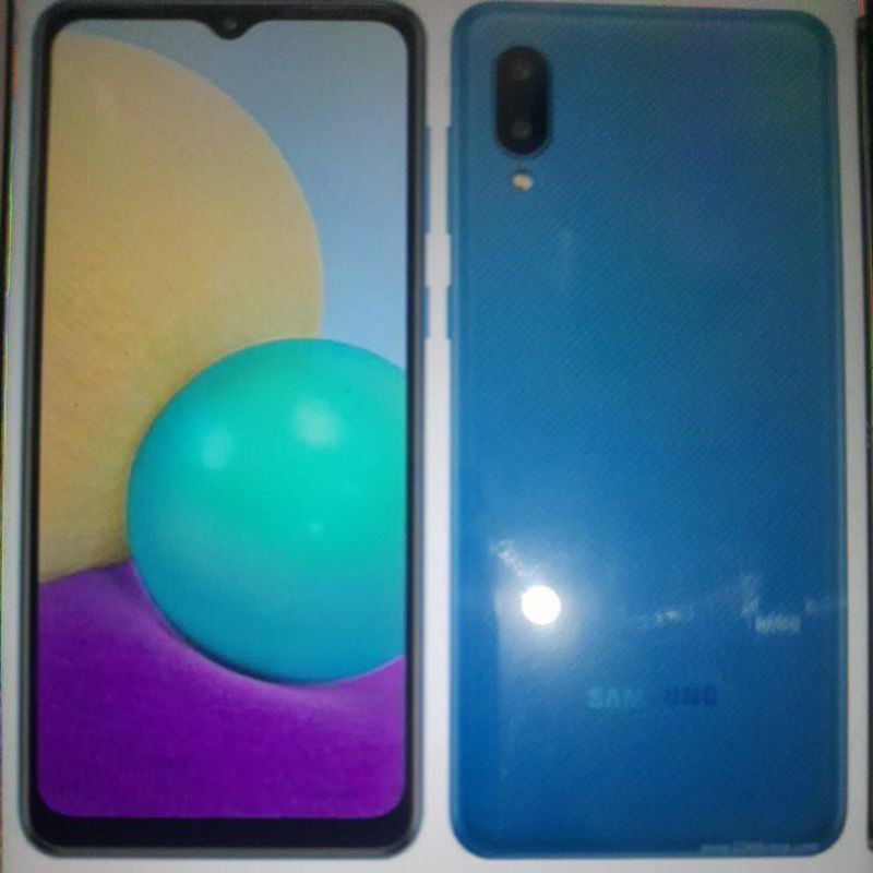 SAMSUNG A02 RAM 3GB INTERNAL 32GB GARANSI RESMI HP SAMSUNG A02 3/32 TERBARU 2021