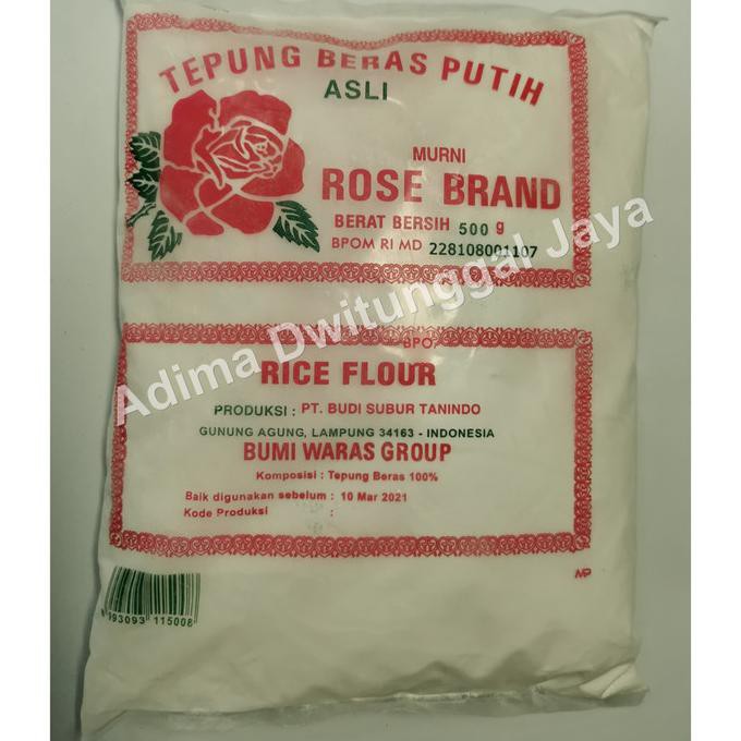 

Big Sale Tepung Beras Putih Rose Brand 500 gr Cuci Gudang Awal Tahun