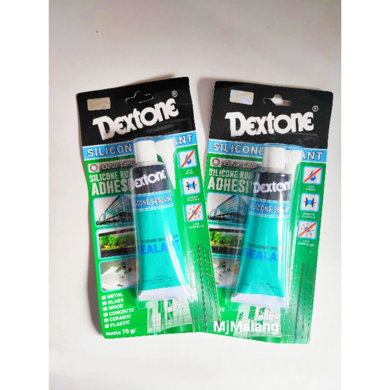 

lem kaca dextone 70gr silicone sealant