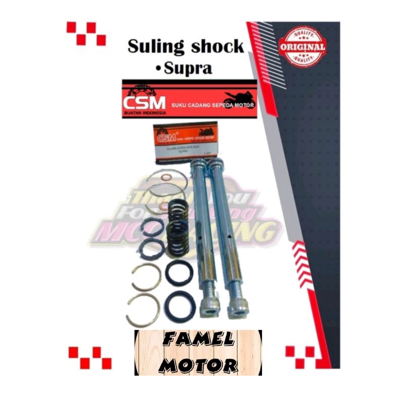 SULING SHOCK DEPAN SUPRA X-SUPRA FIT SULING AS SHOCK SUPRA X-SUPRA FIT HIGH QUALITY