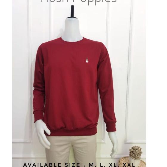 Sudah READY.. Sweater Cowok Hush Puppies