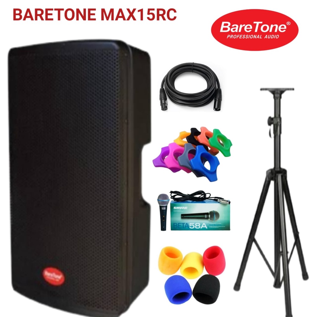 SPEAKER AKTIF BARETONE 15&quot; MAX15 RC 500 WATT ORIGINAL