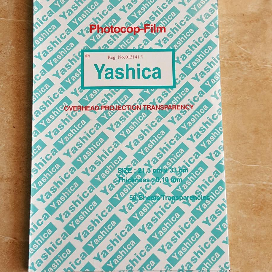 

nffo268 Plastik Mika Transparansi OHP Yashica ✯ 99