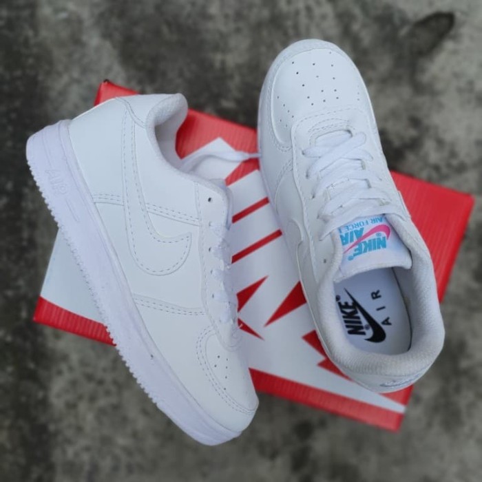 SALE!! SEPATU NIKE AIR FORCE ONE FULL WHITE 37-40 SNEAKER PUTIH WANITA | Shopee Indonesia