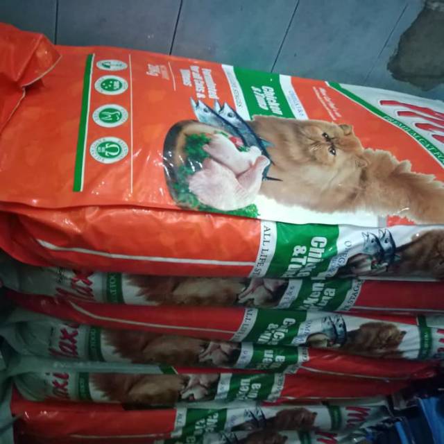 Makanan Kucing MAXI CHICKEN TUNA 5KG