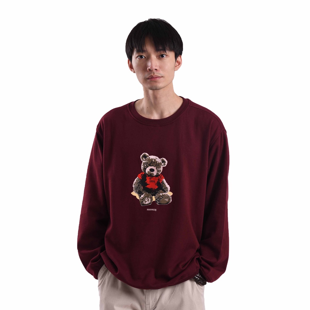 Roughneck SS188 Maroon Kiddy Joy Crewneck